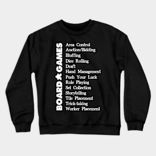 Board Games Mechanics Crewneck Sweatshirt